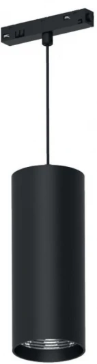 51595 Трековый светодиодный светильник низковольтный 15W 48V черный Feron MGN311 51595 (круглые)