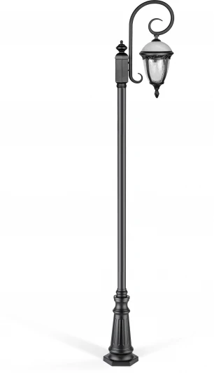 89110L/18/B1 Bl мат/тр Наземный фонарь Oasis Light St.LOUIS L 89110L/18/B1 Bl мат/тр