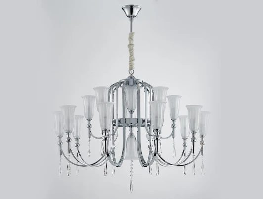 4810+5/C chrome Подвесная люстра Newport 4800 4810+5/C chrome