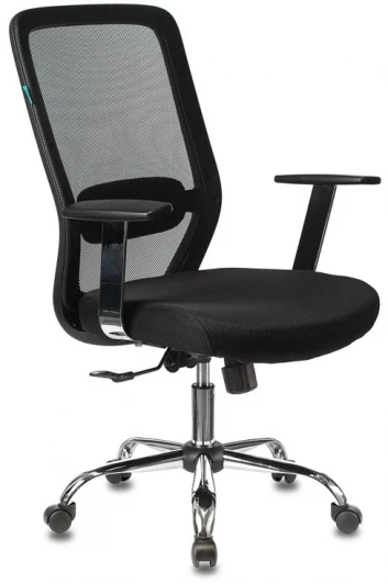 CH-899SL/B/TW-11 Кресло Бюрократ CH-899SL черный TW-01 сиденье черный TW-11 сетка/ткань крестовина металл хром