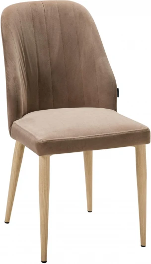 410127141h_Diag beige_н.дуб Стул Alen Diag beige/нат.дуб R-Home арт.410127141h_Diag beige_н.дуб