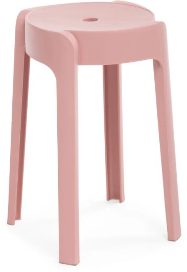 15688 Табурет Woodville Bovel pink 15688