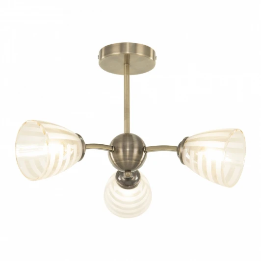 320107/3 AB Потолочная люстра на штанге Arte Milano Napoli-320107 320107/3 AB (220V)