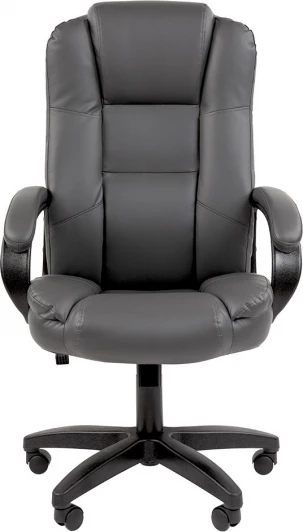CHAIRMAN 600 LT Компьютерное кресло CHAIRMAN 600 LT (Пластик,Экокожа/Серый)