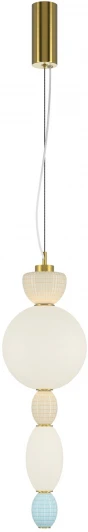 MOD297PL-L17BS3K Подвесной светильник Maytoni Adore MOD297PL-L17BS3K (LED, 220V, на тросе, бусы)