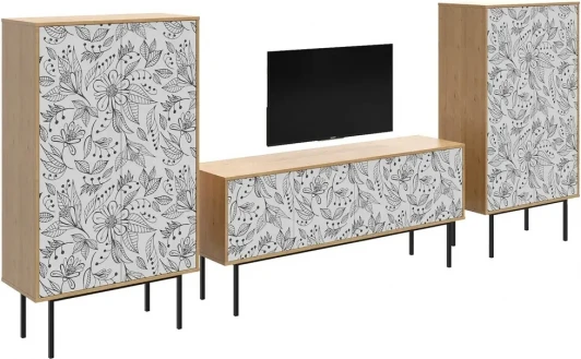 599588 Композиция Boho Color 5 ОГОГО (арт.599588), (ЛДСП/Дуб Корбридж)