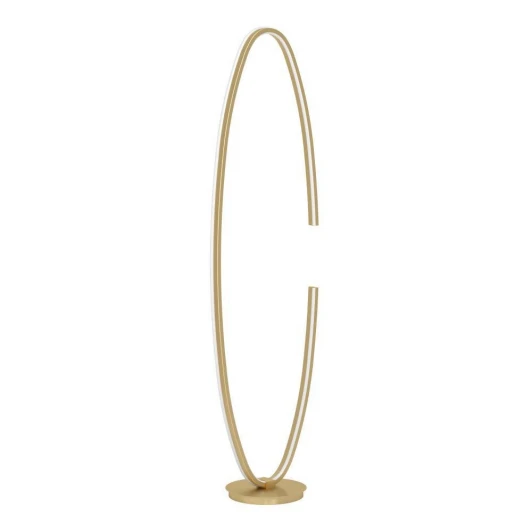 390491 Торшер светодиодный Eglo Bogado 390491 с регулировкой цветовой температуры 20W 2200-6500K 3500lm сталь золотой белый