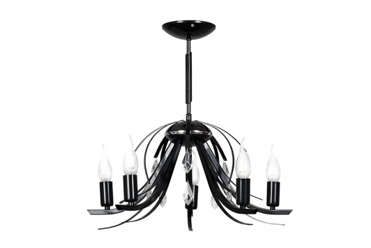 318/5 Потолочная люстра Emibig Lumia Black 318/5