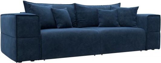 129391 Диван прямой Лига-058 НПБ Лига Диванов (Велюр) арт.129391