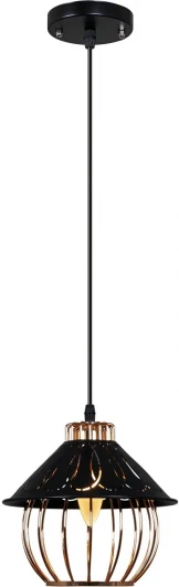 02503-0.9-01 BK+GD Подвесной светильник Reluce 02503-0.9-01 BK+GD (220V, на проводе)