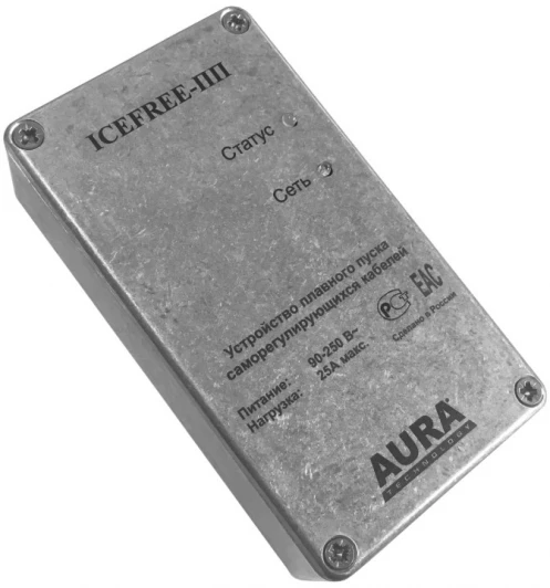 AURA ПП Устройство плавного пуска для саморегулирующихся кабелей AURA ICEFREE-ПП