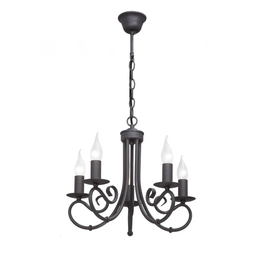 V3407/5 Подвесная люстра Vitaluce V3407/5 (220V, ковка, на цепи, свеча)