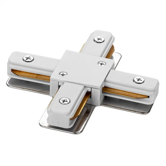 WTL-XC/01W Коннектор Х-образный Wolta WTL-XC/01W белый