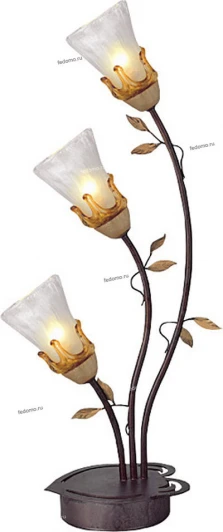 TX-0102/3A (glass PX-0304) gray with red Интерьерная настольная лампа N-Light TX-0102 TX-0102/3A (glass PX-0304) gray with red