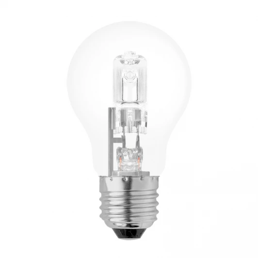 HCL-52/CL/E27 pear Лампочка галогенная груша прозрачная E27 52W Uniel HCL-52/CL/E27 pear