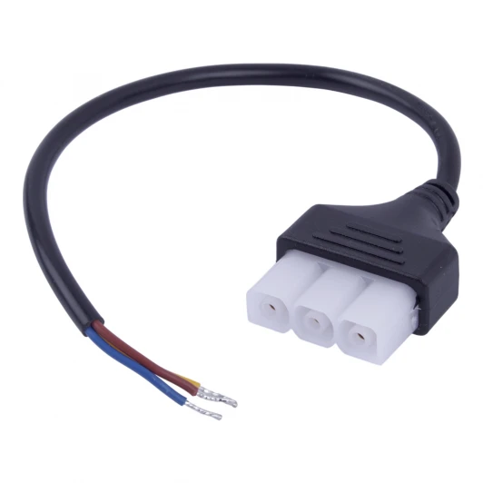 UCX-N10 30CM BLACK Провод питания для светильника серии ULO-N, 30см черный Uniel UCX-N10 30CM BLACK