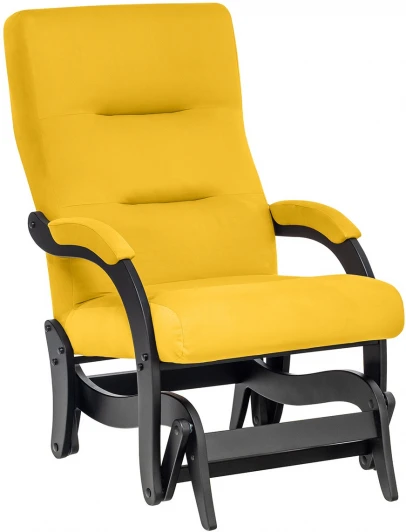 2500000174803 Кресло-маятник Leset Дэми Leset (Велюр/Желтый) арт.2500000174803