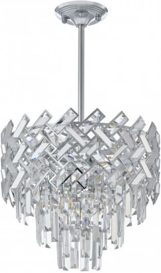 378019/6/300/390 CR Потолочная люстра хрустальная на штанге Arte Milano Sorrento-8019 378019/6/300/390 CR (220V)