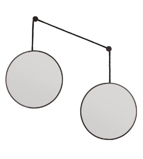 SM201BL Balance M Black 2 зеркала по 40см на черном шнуре Art-Zerkalo SM201BL 13881