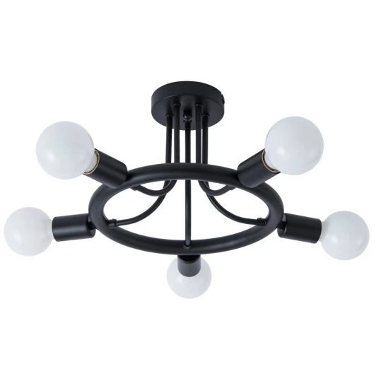 A6063PL-5BK Потолочная люстра Arte Lamp Highgarden A6063PL-5BK