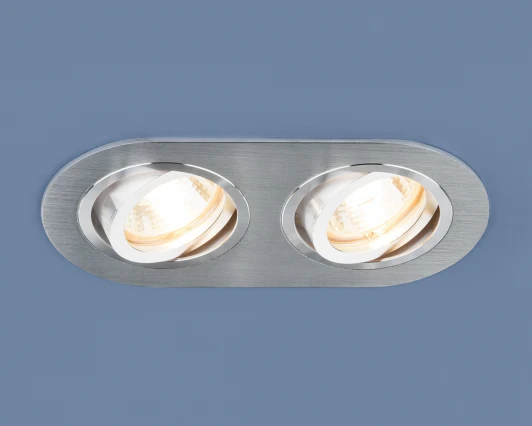 1061/2 MR16 SL серебро Встраиваемый точечный светильник Elektrostandard 1061 1061/2 MR16 SL серебро