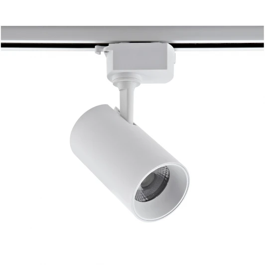 ULB-Q230 18W/4000К WHITE Трековый светильник однофазный, светодиодный. 1500 Лм. 4000К Volpe ULB-Q230 ULB-Q230 18W/4000К WHITE