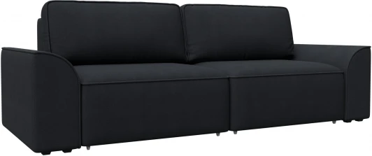 128234 Диван прямой Лига-048 НПБ Лига Диванов (Замша) арт.128234