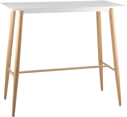 УТ000000858 Стол барный Stool Group Eames DSW белый УТ000000858