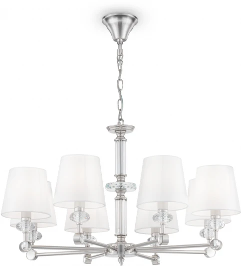 MOD018PL-08CH Подвесная люстра Maytoni Riverside MOD018PL-08CH (220V, на цепи)