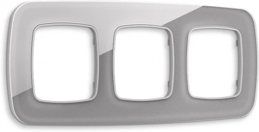 OF320503 Рамка Ambrella Volt OMEGA Radian (Сталь Стекло органическое) 3-ая OF320503