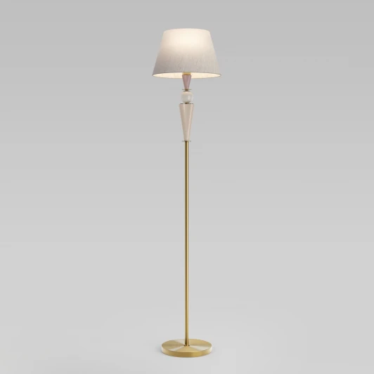 109014 Торшер с декором из керамики Eurosvet Teja 109014