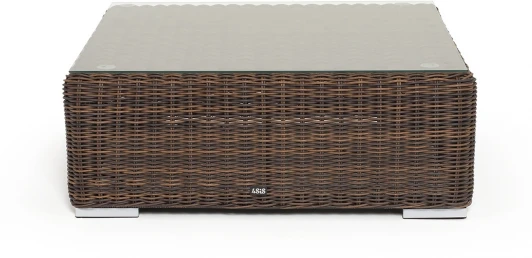 YH-S4865G brown "Капри" журнальный столик плетеный, цвет коричневый 4SIS арт.УТ-00009395
