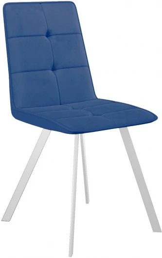 00-00068998 Стул DikLine 280 B8 BLUE, ножки белые