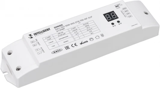 031825 INTELLIGENT Диммер DALI-202-36W-MIX-DT8-700-NF-SUF (230V, 700mА) (IARL, Пластик) 031825
