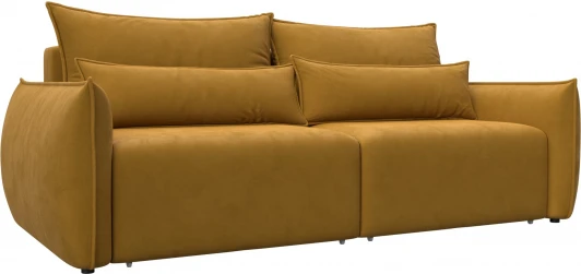 128698 Диван прямой Лига-051 НПБ Лига Диванов (Велюр) арт.128698