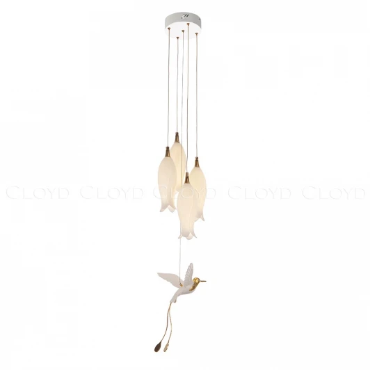 11246 Подвесной светильник Cloyd Argana 11246 (цветы, птички)