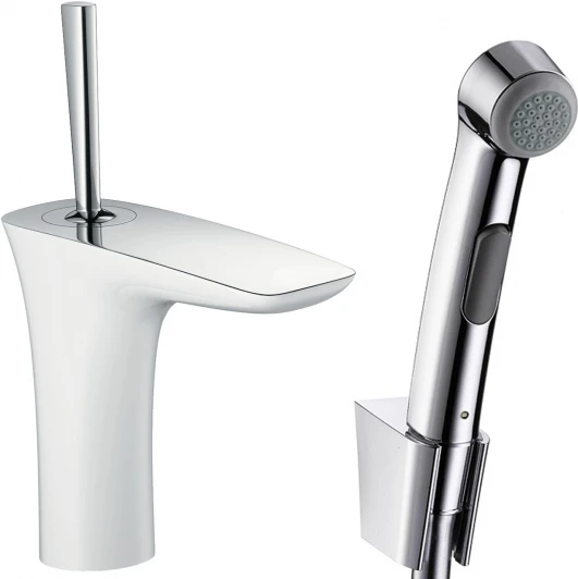 15275400 Смеситель Hansgrohe PuraVida 15275400 для раковины с гигиеническим душем