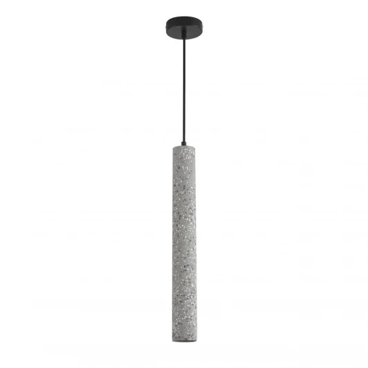 8357/1B Подвесной светильник Lumion Shamarel 8357/1B черный/серый, металл/цемент GU10 LED 5W 220V
