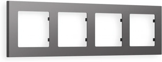 AF220654 Рамка Ambrella Volt ALFA Techno (Антрацит серый) 4-ая AF220654