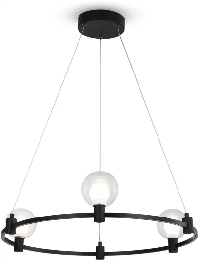 FR4005PL-03B1 Подвесная люстра Freya Urban FR4005PL-03B1 (LED, 24V, на тросе, шарики, кольцо)