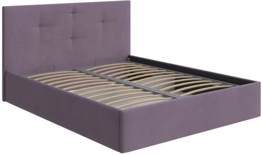 2028615 PROxSON Кровать Mono с бельевым ящиком (Ткань: Велюр Ultra Сливовый) 90x200