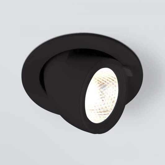 9918 LED 9W 4200K черный Встраиваемый точечный светильник Elektrostandard 9918 LED 9W 4200K черный