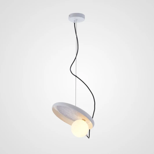 Margott01 Подвесной светильник Margott D25 White By ImperiumLoft Margott01 (220V, на тросе, шар)