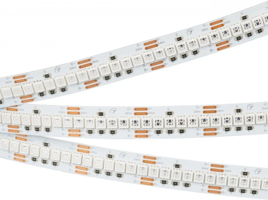 028257(2) Светодиодная лента RT-G240-12mm 24V RGB (18 W/m, IP20, 3838, 5m) (Arlight, Открытый) 028257(2)