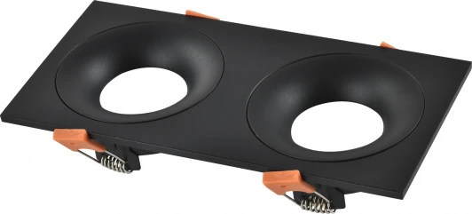 ST259.408.02 Встраиваемый светильник без ламп ST Luce ST259.408.02 Черный GU10 2*50W