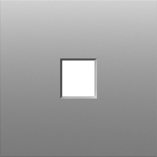 DS85959 Накладка 1-я для розеток RJ45,TV,SAT, серый графит Donel S08 DS85959