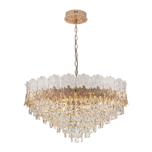 ML.9507.800 GD Подвесная люстра хрустальная Modelux MODELUX ML.9507.800 GD