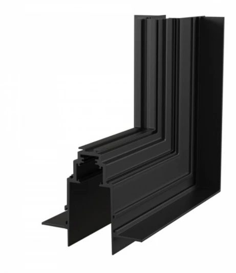 TRX010OCL-22B Угловой коннектор внешний Gravity встраиваемый черный (магнитный) Maytoni Technical TRX010OCL-22B