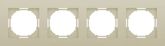 DEW21451 Рамка 4-я, Wave шампань Donel A07 DEW21451