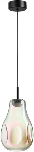 5098/4LB Подвесной светильник Odeon Light Nave 5098/4LB черный/бензиновый/металл/стекло LED 4W 4000K (220V, на проводе)